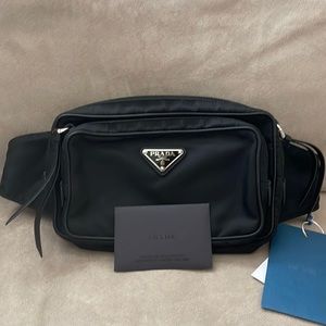 Prada Belt Bag | Prada Marsupio Tessuto Saffi Belt Bag